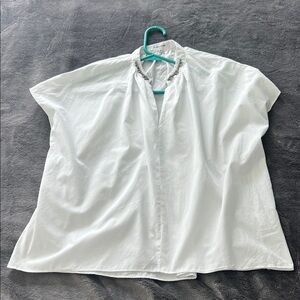 Elegant White Women's Blouse